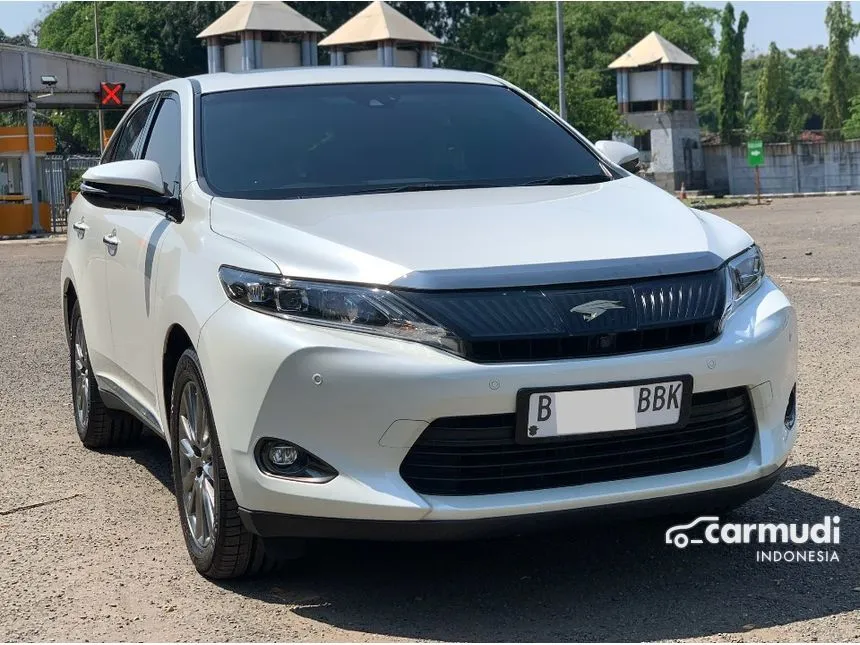 Jual Mobil Toyota Harrier 2014 2.0 di DKI Jakarta Automatic SUV Putih Rp 339.000.000