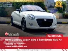 2026 Daihatsu Copen 0.7 Cero S Convertible CBU 2026 2025 [ ODO 400 PERAK KM ]