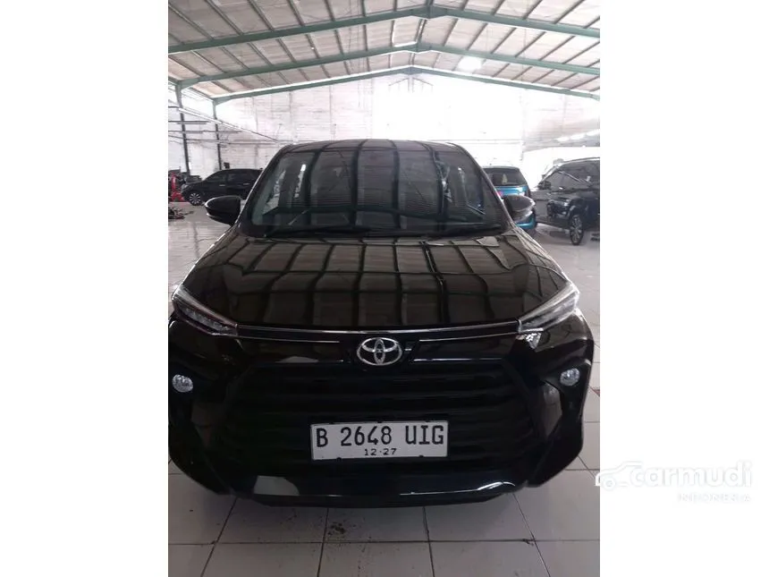 Jual Mobil Toyota Avanza 2022 G 1.5 di Banten Automatic MPV Hitam Rp 201.000.000