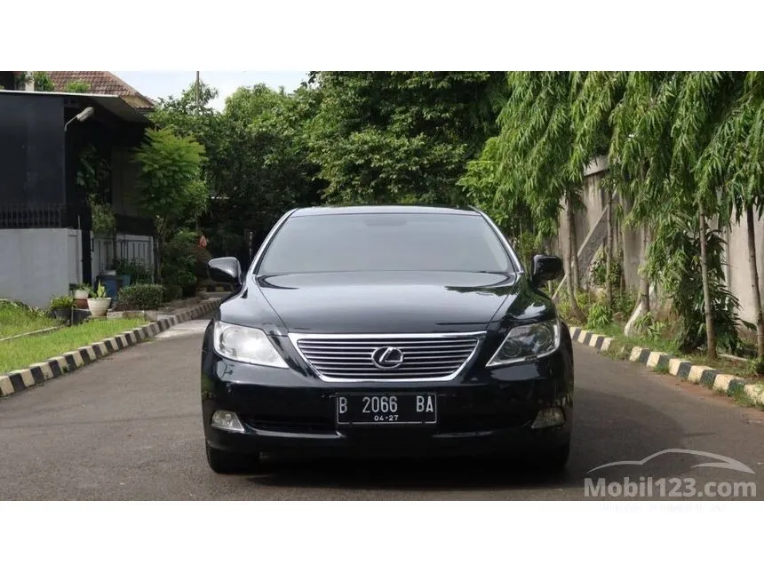 Jual Mobil Lexus LS460L 2007 4.6 di DKI Jakarta Automatic Sedan Hitam Rp 260.000.000