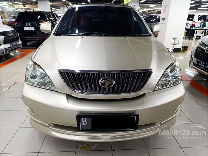 Jual Mobil Toyota Harrier 2007 300G 3.0 di DKI Jakarta Automatic SUV Silver Rp 130.000.000