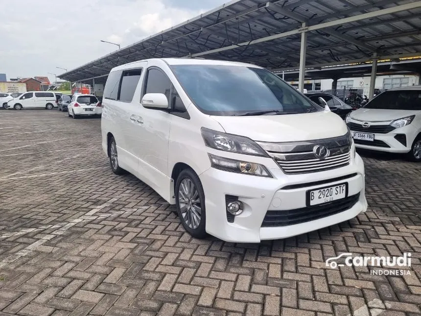 2013 Toyota Vellfire Z Van Wagon