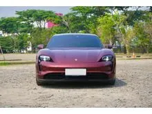 2021 Porsche Taycan 0.0 Performance Battery Plus Sedan (Faktur 2022) Mahogany Metallic on Black Odo 5 Rb (TERMURAH)