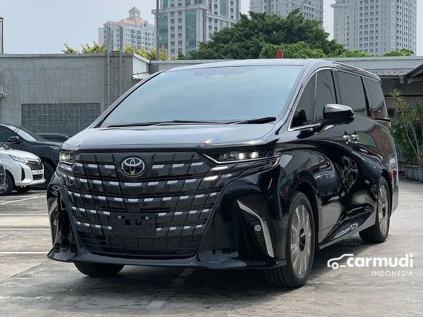 Jual Mobil Toyota Alphard 2024 G 2.5 di Jawa Timur Automatic MPV Hitam Rp 1.626.800.000