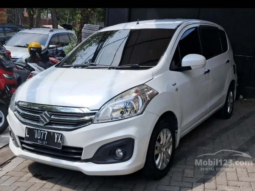 Jual Mobil Suzuki Ertiga 2017 GL 1.4 di Jawa Timur Manual MPV Putih Rp 126.000.000