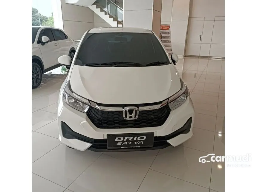 Jual Mobil Honda Brio 2024 E Satya 1.2 di DKI Jakarta Automatic Hatchback Putih Rp 157.900.000