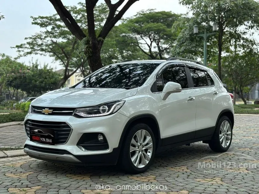 Jual Mobil Chevrolet Trax 2018 Premier 1.4 di Banten Automatic SUV Putih Rp 150.000.000