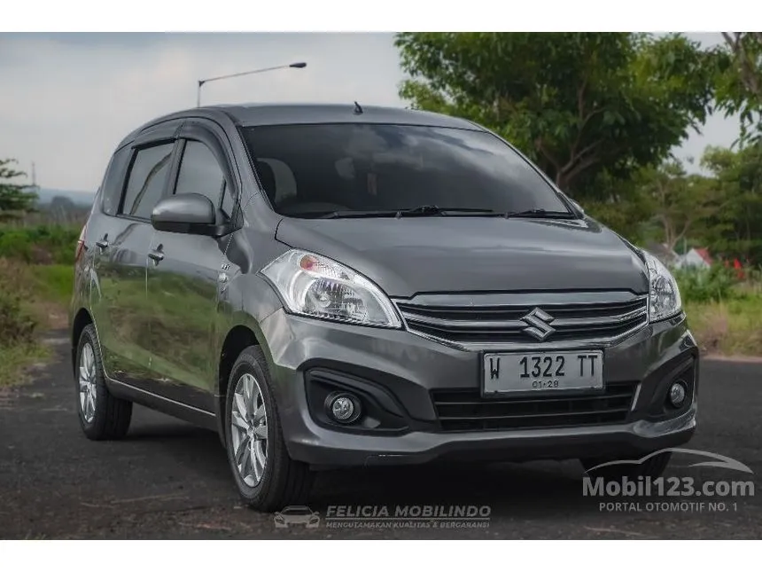 Jual Mobil Suzuki Ertiga 2018 GL 1.5 di Jawa Timur Manual MPV Abu