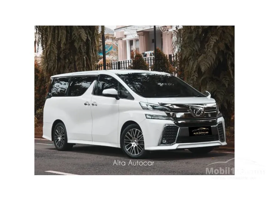 Jual Mobil Toyota Vellfire 2017 ZG 2.5 di Banten Automatic Van Wagon Putih Rp 703.000.000