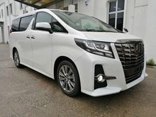 2016 Toyota Alphard Type Black 2.5. Pioneer, ALPINE