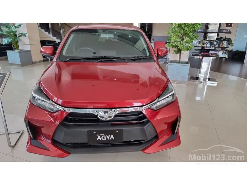 Jual Mobil Toyota Agya 2023 GR Sport 1.2 di Jawa Barat Automatic Hatchback Marun Rp 221.500.000