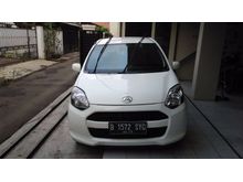 Daihatsu Ayla Matic 2013 Tipe M Plus Putih Mulus Nego
