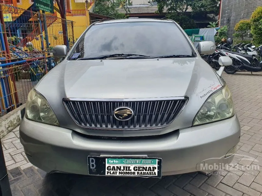 Jual Mobil Toyota Harrier 2006 240G 2.4 di Banten Automatic SUV Silver Rp 120.000.000
