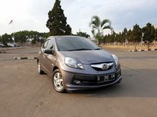 Brio e at 2015 grey low km 30rb full record full original antik NOPIL 3 angka D bandung kotamadya tangan pertama dari baru