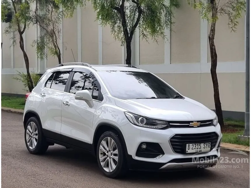 Jual Mobil Chevrolet Trax 2018 Premier 1.4 di Banten Automatic SUV Putih Rp 171.000.000
