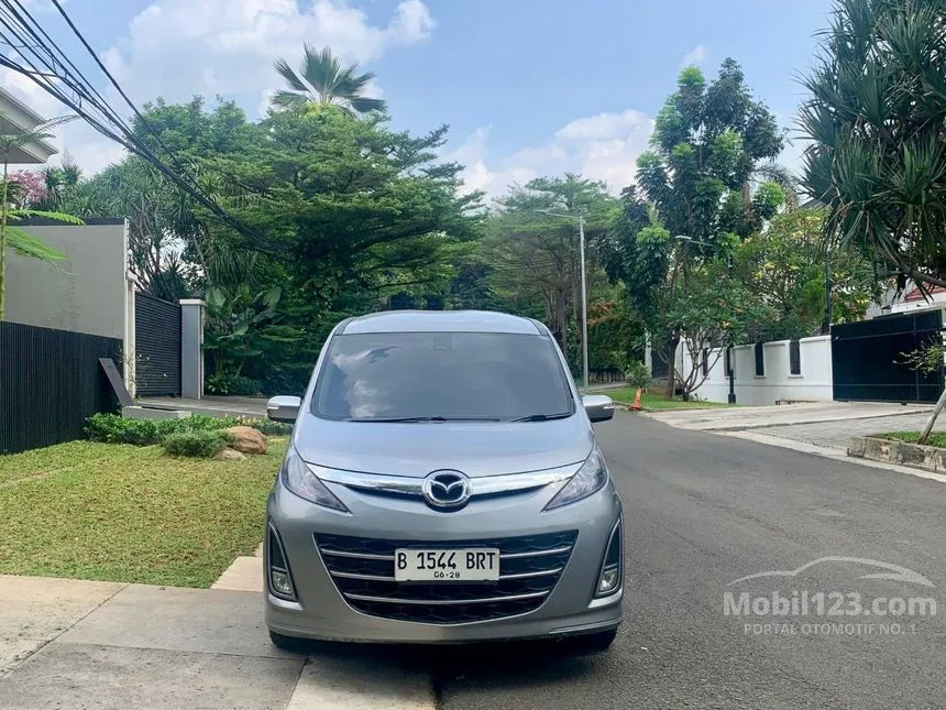 Jual Mobil Mazda Biante 2013 2.0 di Banten Automatic MPV Abu