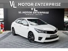 2015 Toyota Corolla Altis Altis 2.0 V TRD Diffuser FullSpec 1Owner PushStart ReverseCamera PaddleShift LeatherSeat ElectricSeat OriginaPaint LowMileage 90KM