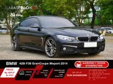 2014 BMW 428i 2.0 M Sport Gran Coupé Coupe (Faktur 2015) F36 Black on Red (Fav) Odo 34 Rb HOT ITEMS #Garasi Bloko