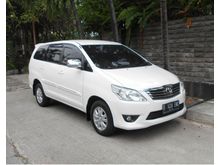 2012 Toyota Kijang Grand Innova 2.5 G Turbo Diesel Automatik TV DVD Camera Tangan Pertama Stnk Panjang Kondisi Mulus Warna Putih