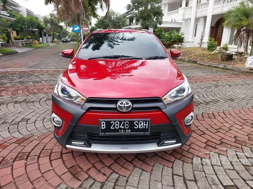Jual Mobil Toyota Yaris 2016 TRD Sportivo Heykers 1.5 di Jawa Tengah Automatic Hatchback Merah Rp 175.000.000