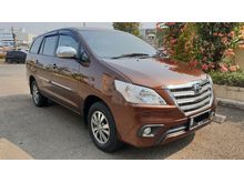 Toyota Kijang Grand Innova 2.0 G Bensin Manual Facelift Coklat Limited Colour Metalik 2014 - Pemakaian 2015