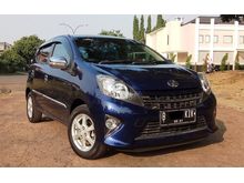 2016 Toyota Agya 998 G Hatchback km9rb, Agya Biru, Agya Km Rendah, Agya Tangan Pertama