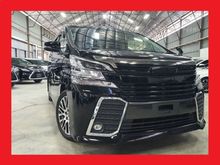 2017 Toyota Vellfire 2.5 ZG 2.5ZG ROOF MONITOR 4 YEARS WARRANTY