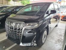 MOBIL SEHAT TOYOTA NEW ALPHARD 2.5 G AT 2020