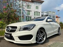 2016 Mercedes-Benz CLA200 1.6 Sport Coupe Nik2016 White On Black Km20rb Antik Panoramic Sunroof #AUTOHIGH #BEST DEAL