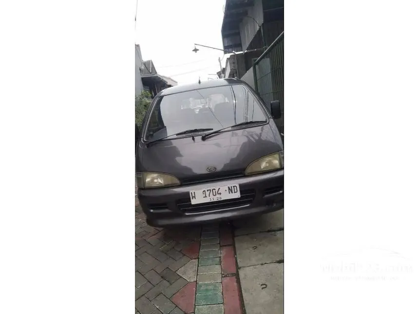 Jual Mobil Daihatsu Espass 1997 Supervan 1.6 di Jawa Timur Manual MPV Minivans Hitam Rp 27.000.000