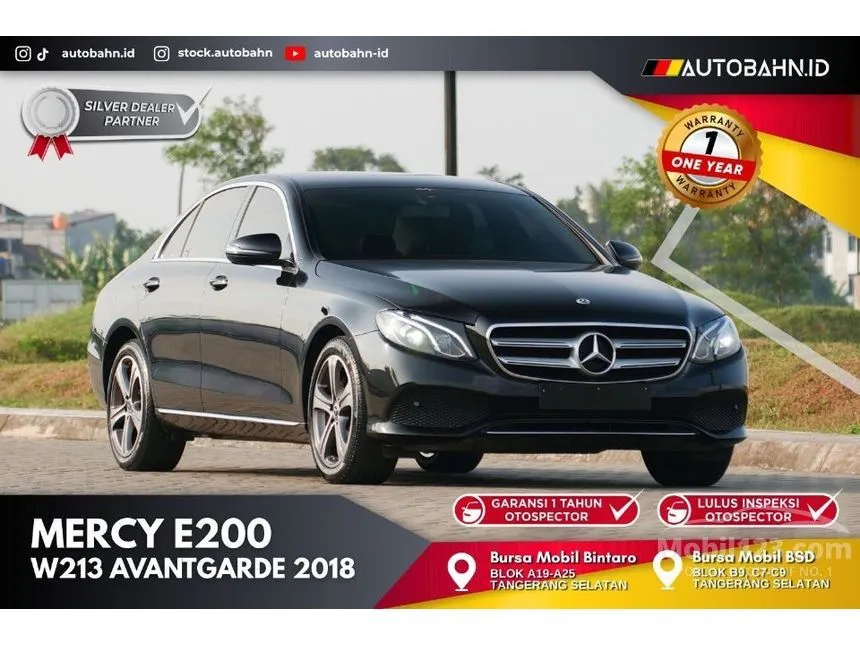 2018 Mercedes-Benz E200 Avantgarde Sedan