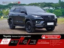 2022 Toyota Fortuner 2.8 GR Sport 4X2 SUV 1GD Turbo Diesel Odo 71 Rb (ANTIK) TDP MINIM