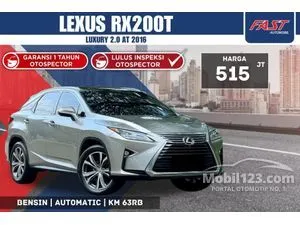 2016 Lexus RX 200t 2.0 Luxury SUV AT LOW KM.63RB & PAJAK PANJANG
