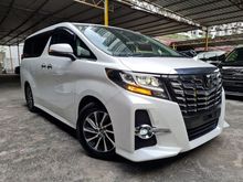 2017 Toyota Alphard 2.5 SC PILOT SEAT FULL ALPINE RADIO - 5YRS WARRANTY