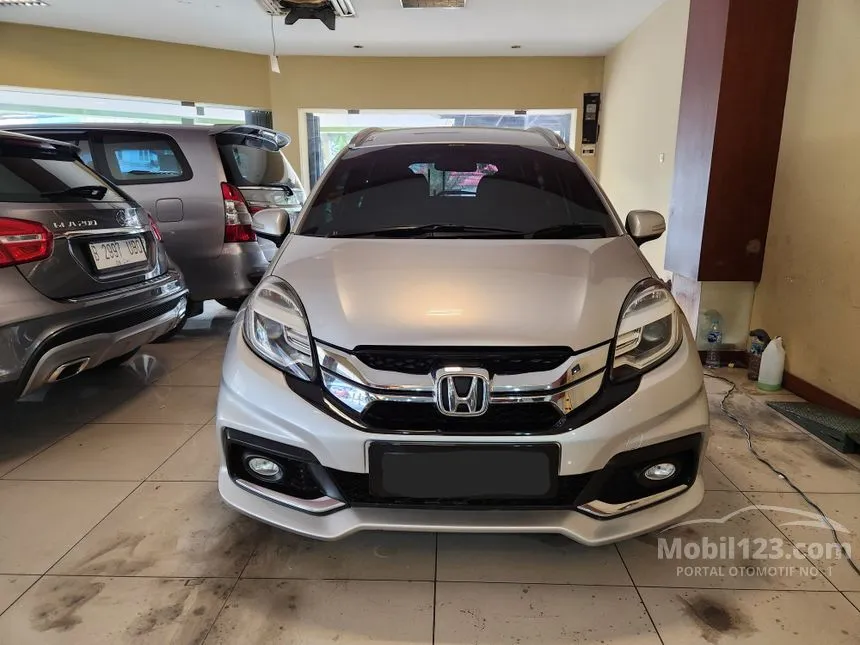 Jual Mobil Honda Mobilio 2015 RS 1.5 di DKI Jakarta Automatic MPV Silver Rp 135.000.000