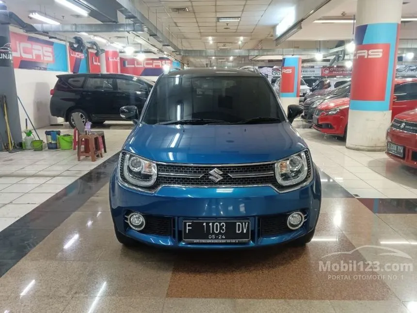 Jual Mobil Suzuki Ignis 2019 GX 1.2 di DKI Jakarta Manual Hatchback Biru Rp 120.000.000