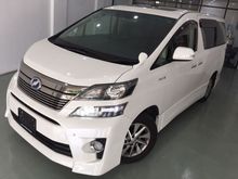 2012 Toyota Vellfire HYBRID 2.4(A) ZR Spec Unreg