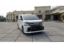 Toyota Vellfire 2.5 ZG Alles IU CBU Fullspec White on Black Pemakaian 2016 Good Car
