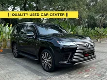 2023 Lexus LX 600 3.4 SUV Luxury 4x4 Hitam Kondisi Istimewa Bergaransi Dan Dijamin Siap Pakai #kawanmobilbekas