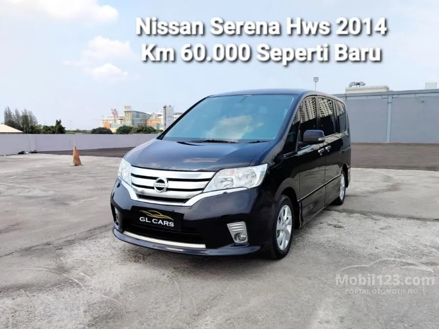 Jual Mobil Nissan Serena 2014 Highway Star 2.0 di DKI Jakarta Automatic MPV Hitam Rp 162.000.000