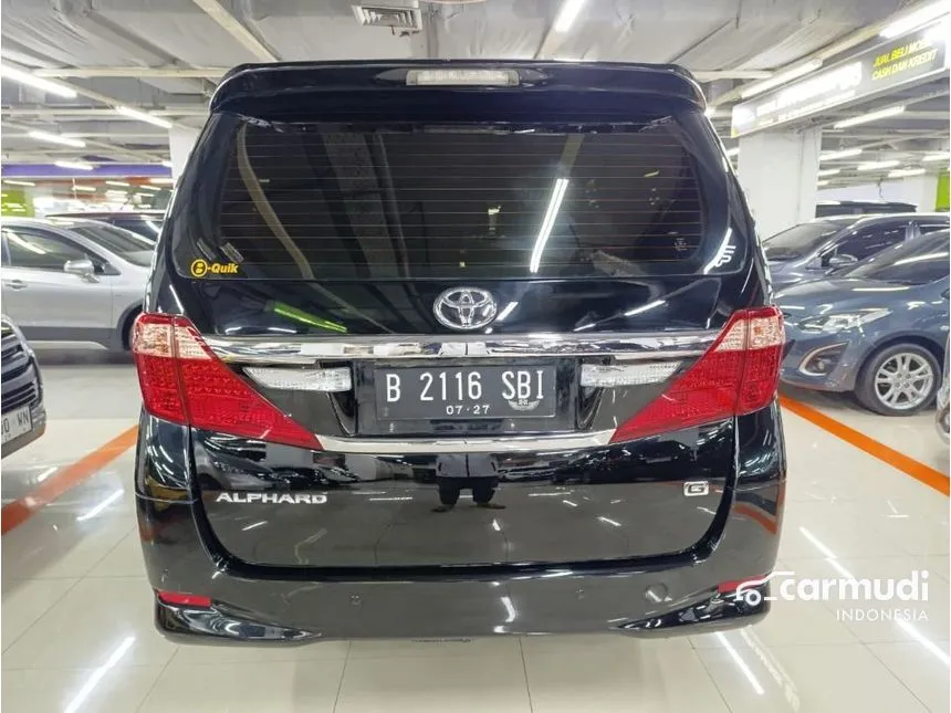 2012 Toyota Alphard G MPV