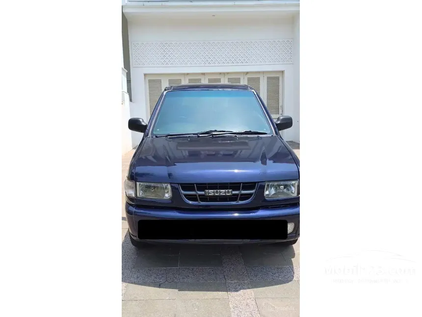 Jual Mobil Isuzu Panther 2004 LV 2.5 di Lampung Manual SUV Biru Rp 100.000.000
