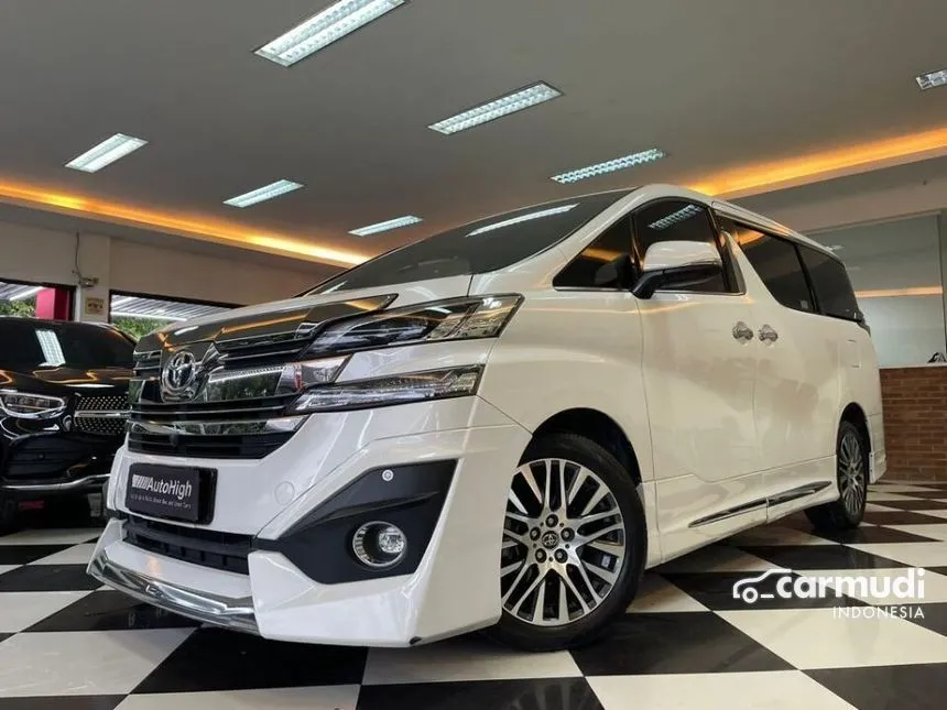 Jual Mobil Toyota Vellfire 2017 G Limited 2.5 di DKI Jakarta Automatic Van Wagon Putih Rp 765.000.000