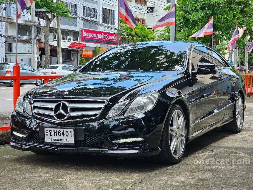2012 Mercedes-Benz E200 AMG CGI BlueEFFICIENCY Coupe