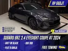 2023 Subaru BRZ 2.4 EyeSight Coupe Grey on Black Abu-abu Abu AT Eye Sight