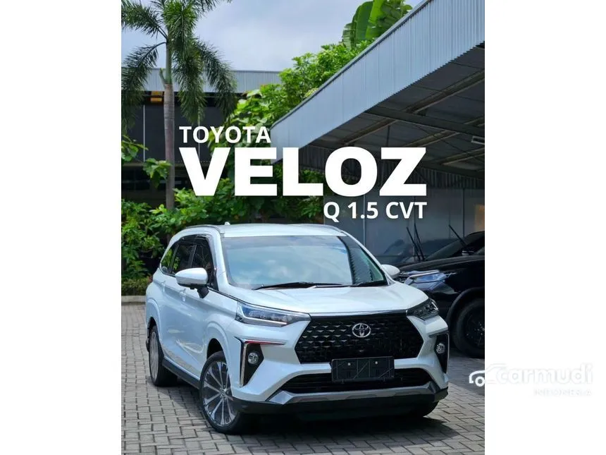 Jual Mobil Toyota Veloz 2024 Q 1.5 di Banten Automatic Wagon Putih Rp 287.400.000