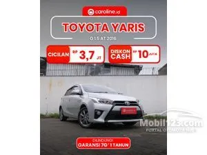 2016 Toyota Yaris 1.5 G Hatchback