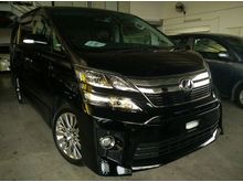 2013 Toyota Vellfire 2.4 Z Golden Eye Sunroof,HomeTheater
