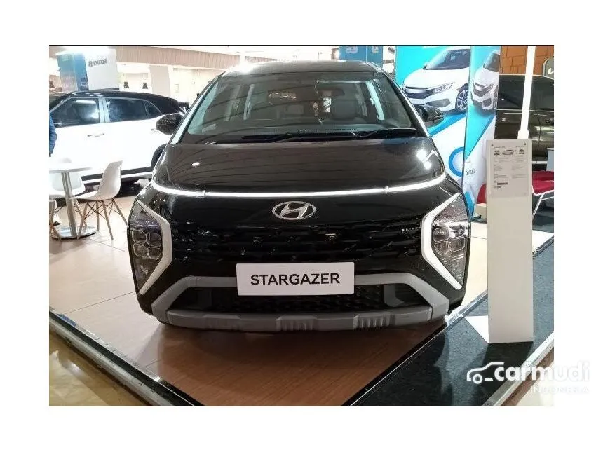 Jual Mobil Hyundai Stargazer 2024 Essential 1.5 di DKI Jakarta Automatic Wagon Hitam Rp 255.800.000