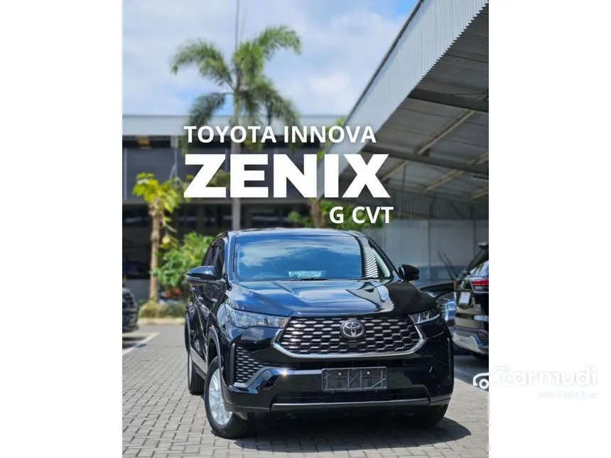 Jual Mobil Toyota Kijang Innova Zenix 2024 G HV 2.0 di Banten Automatic Wagon Hitam Rp 453.700.000